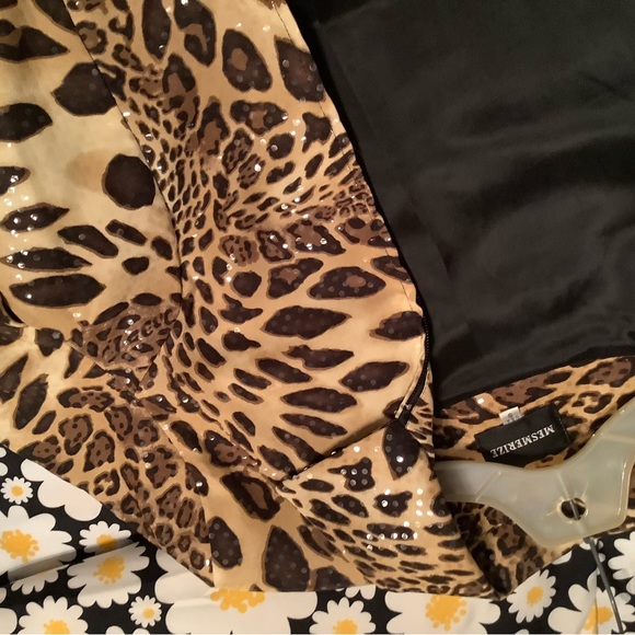 Leopard sequins jacket - Picture 7 of 8